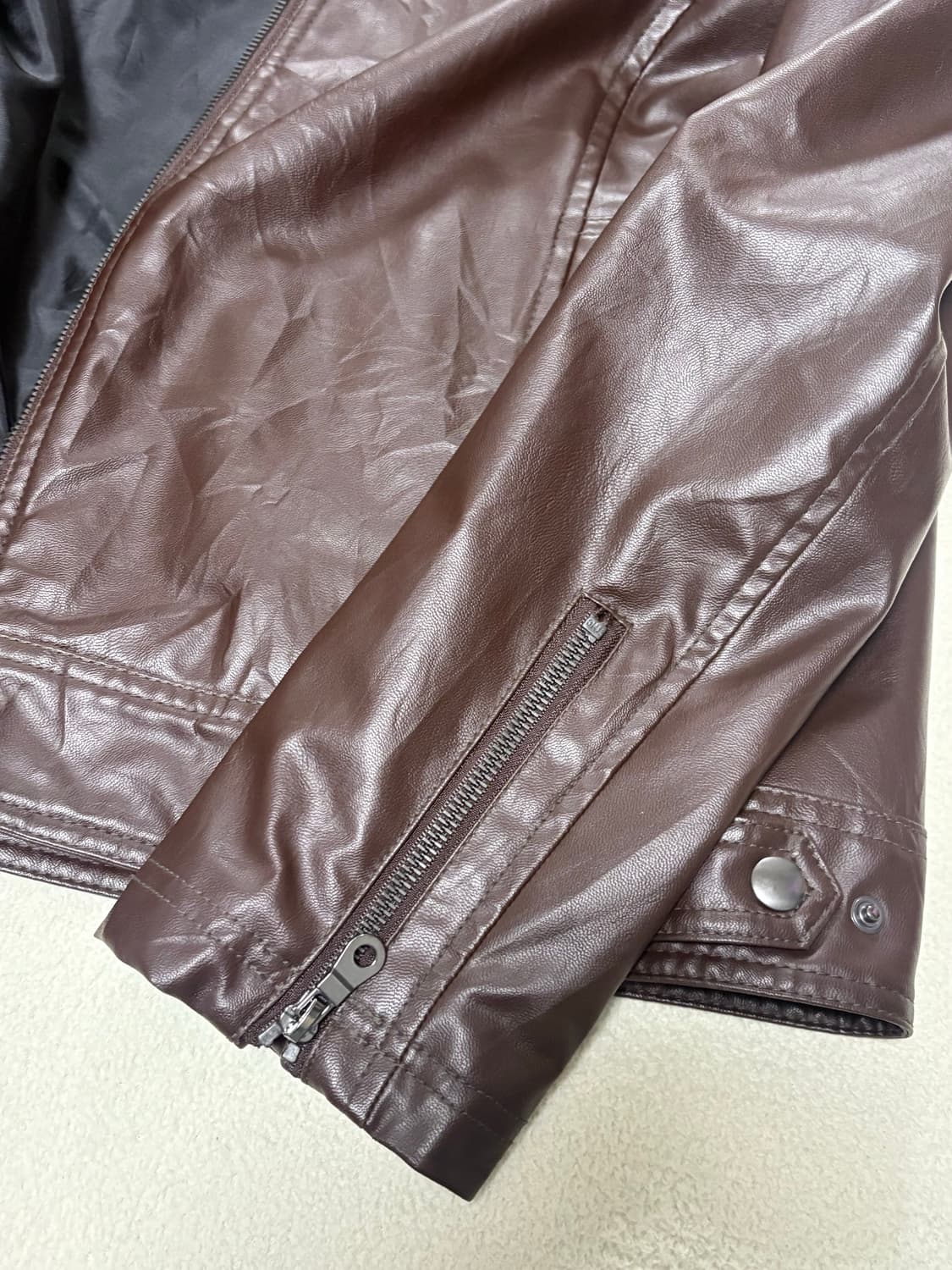 Doublefocus 가죽 자켓 상품이미지5