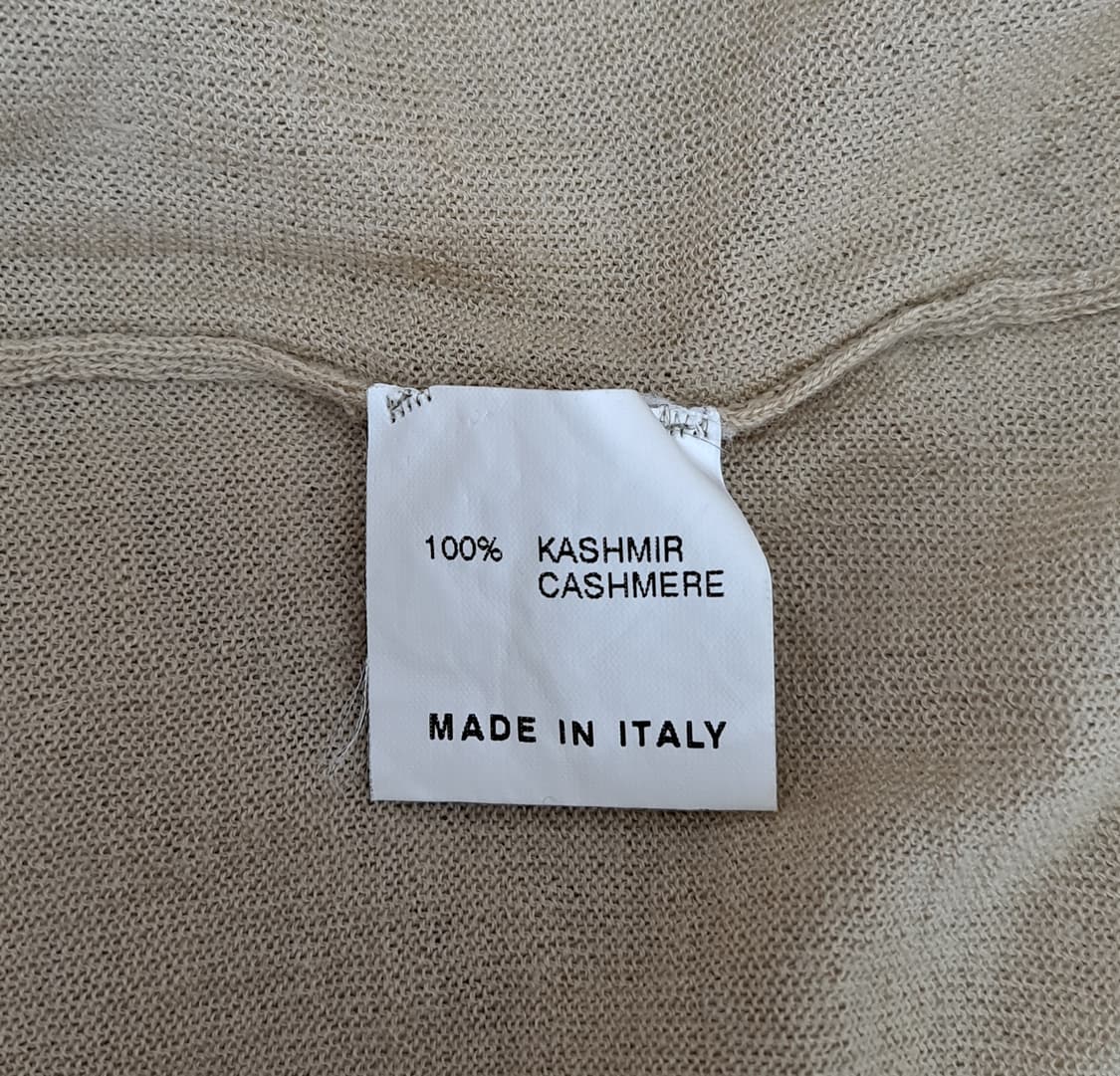 구찌 캐시미어 터틀넥 베이지색 S 상품이미지4