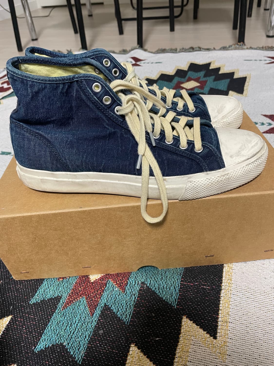 RRL 인디고 메이포트 스니커즈 (9D 270) 상품이미지5