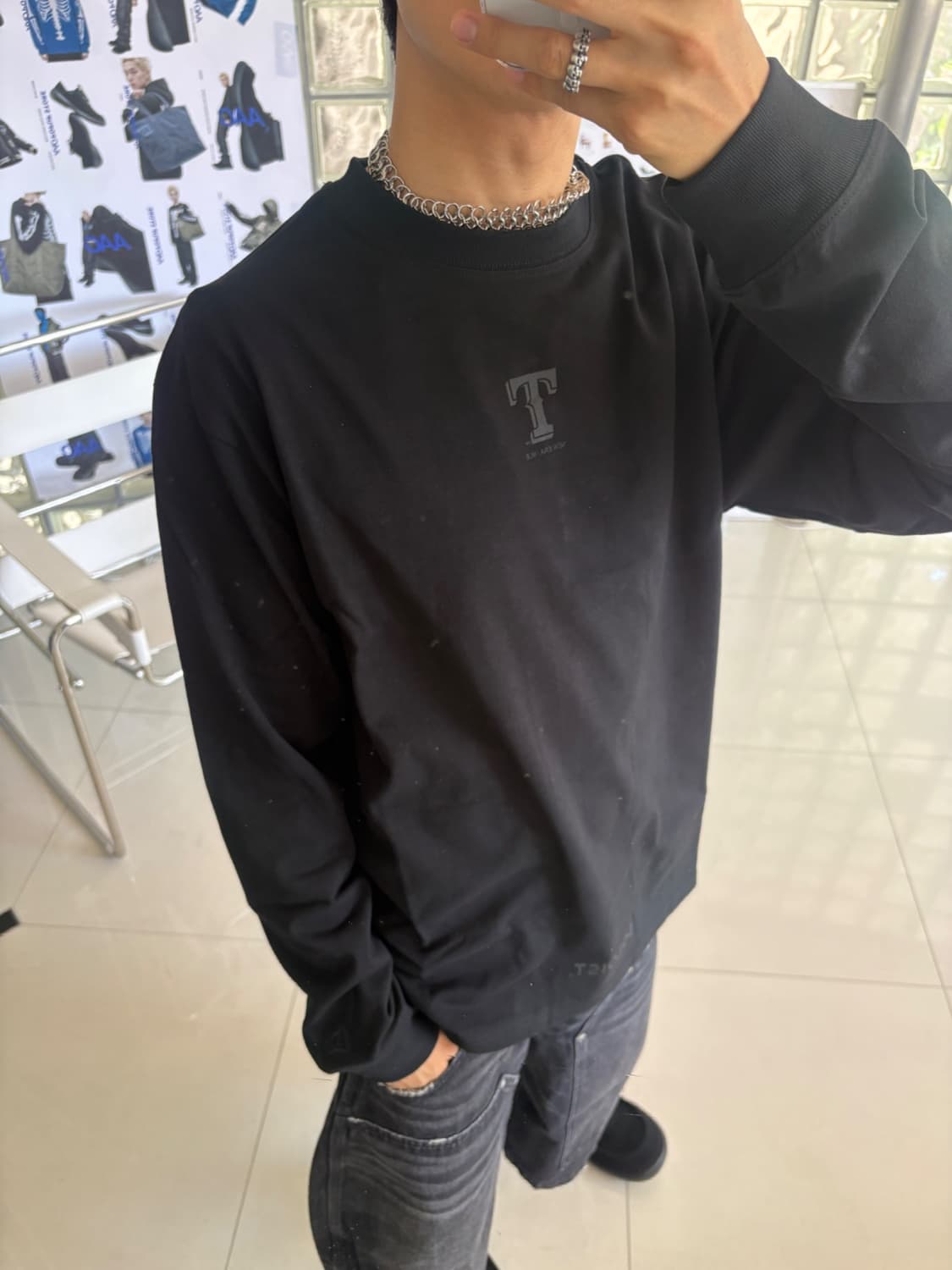 L/S Cotton Tee 상품이미지1