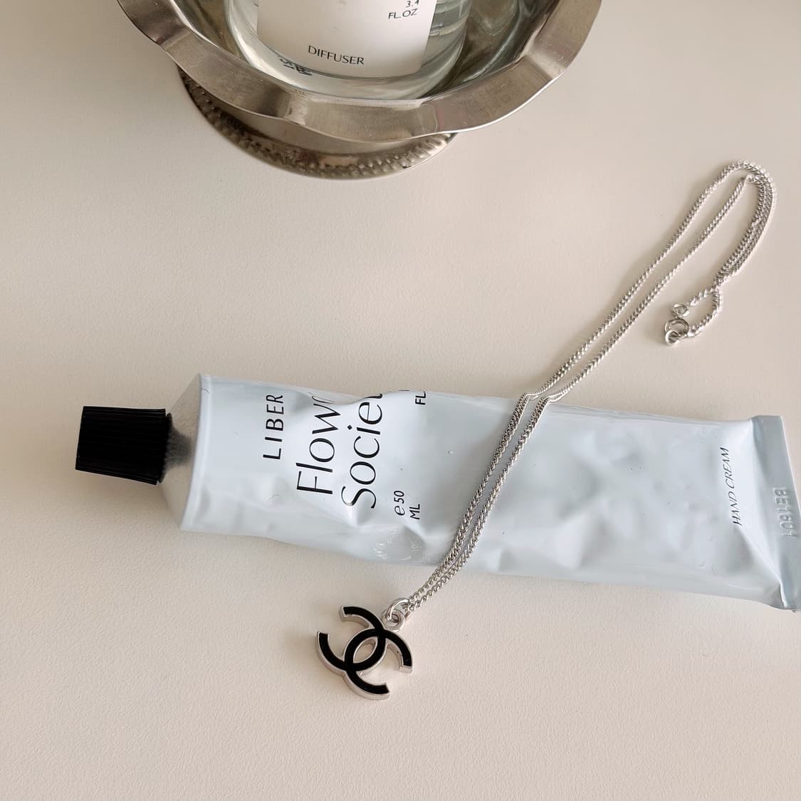 빈티지 샤넬 제니 CC 목걸이 [감정서 포함] 상품이미지3