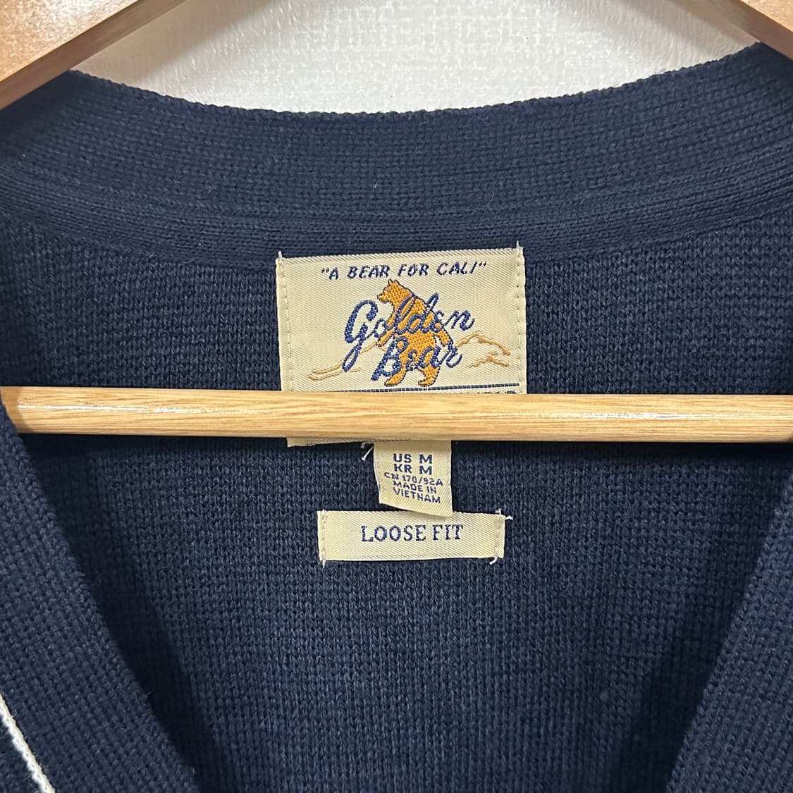 골든베어 니트가디건M 상품이미지3