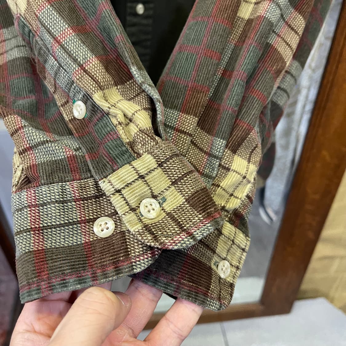 90's 타미 힐피커 멀티셔츠 상품이미지5