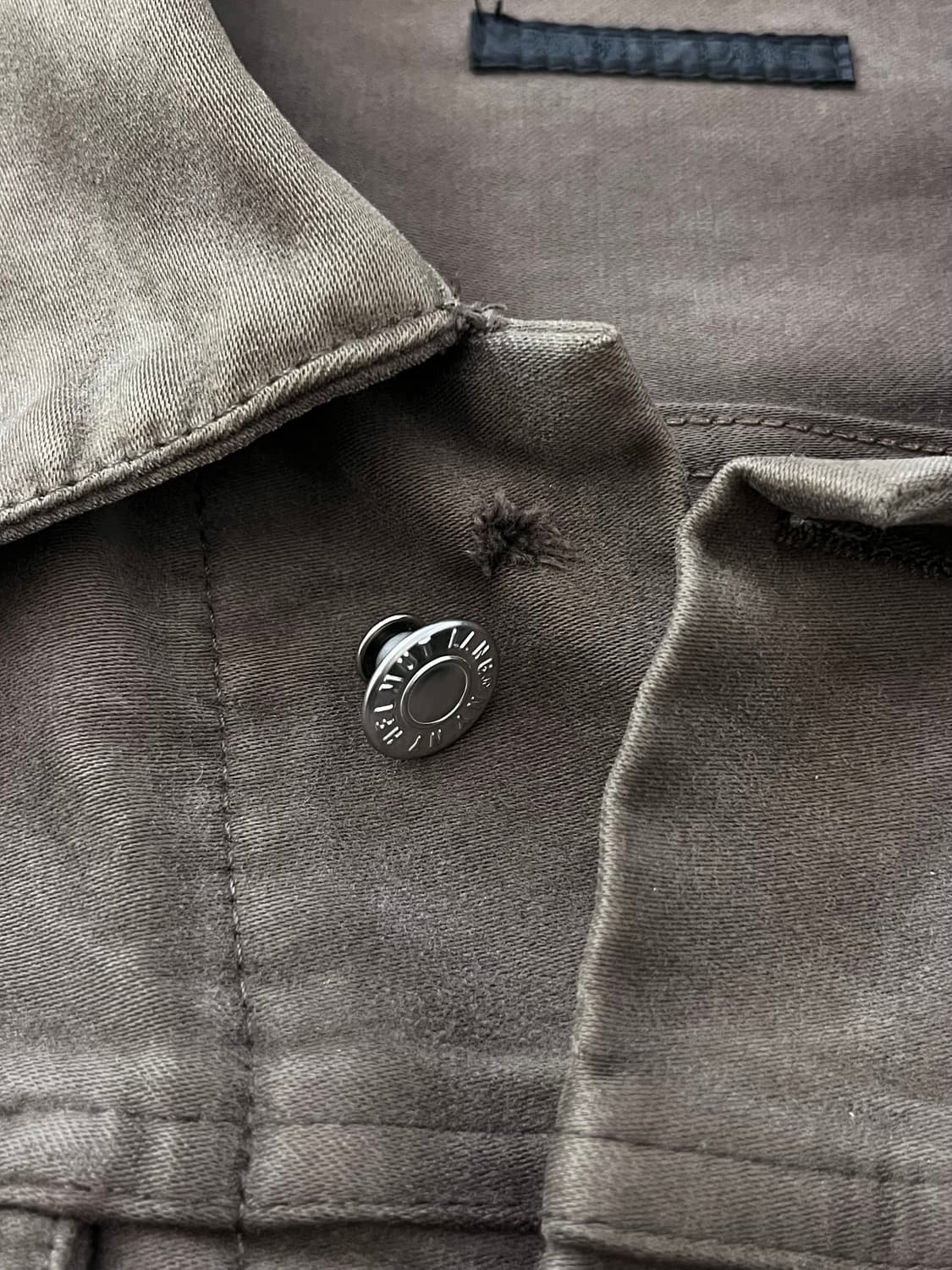 00s 빈티지 헬무트랭 아카이브 3세대 몰스킨 트러커 자켓 상품이미지4