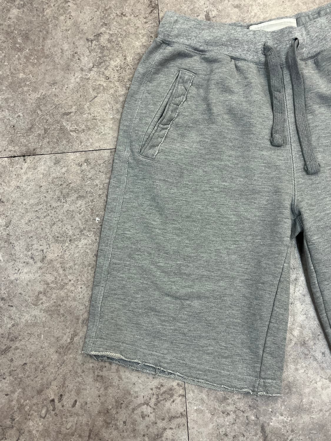 아베크롬비 밴딩 하프 팬츠 그레이 M #csz3421 상품이미지4