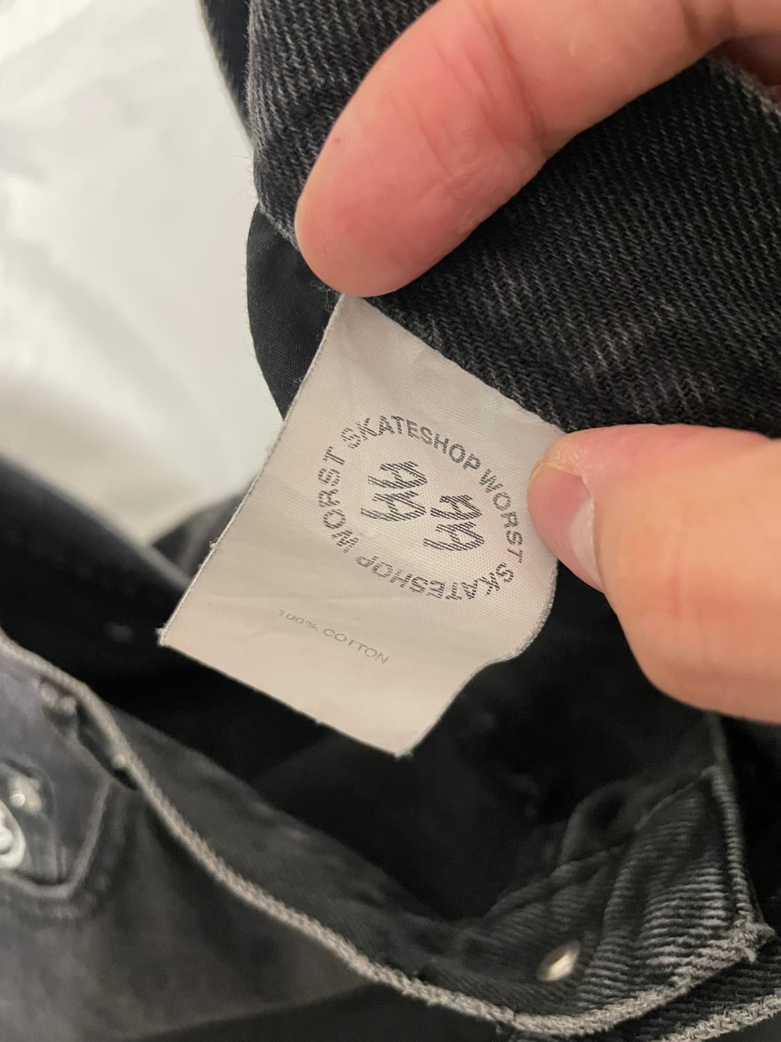 다다이즘 워스트스케이트샵 데님 3사이즈 상품이미지4