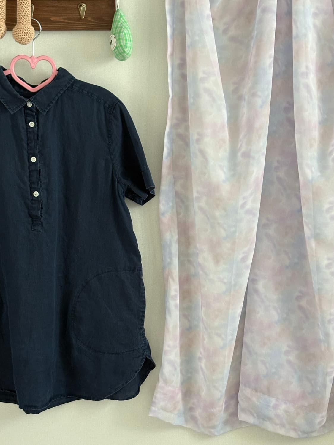 네이비 블라우스 상품이미지2