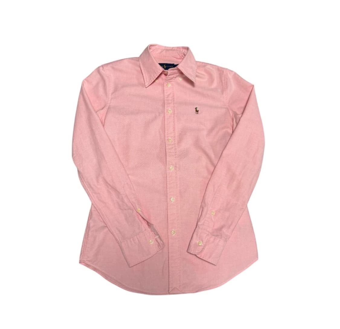 💕폴로 랄프로렌 커스텀핏 핑크 셔츠💕 상품이미지1