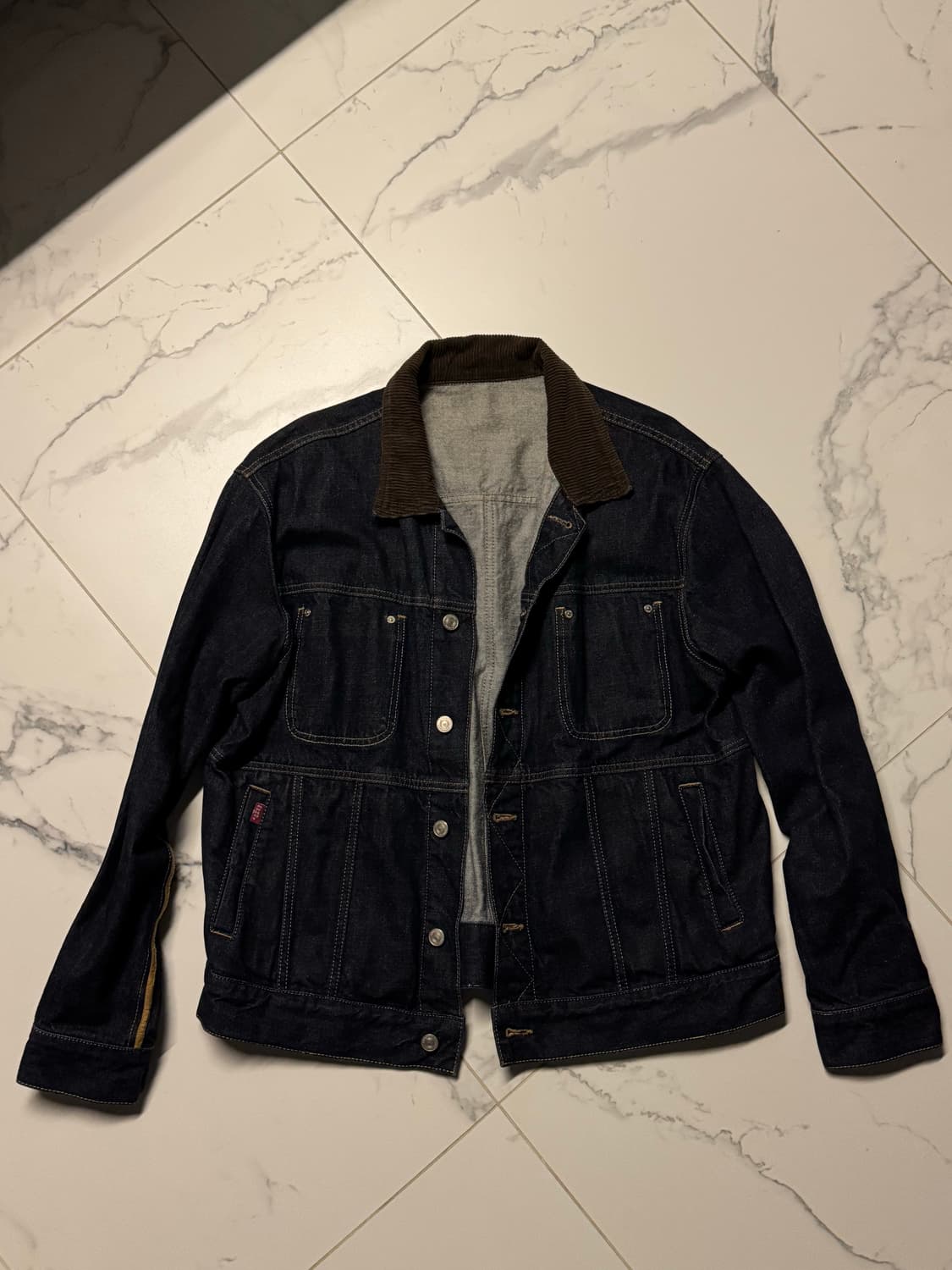 앤더슨벨 데님 초어자켓 상품이미지1