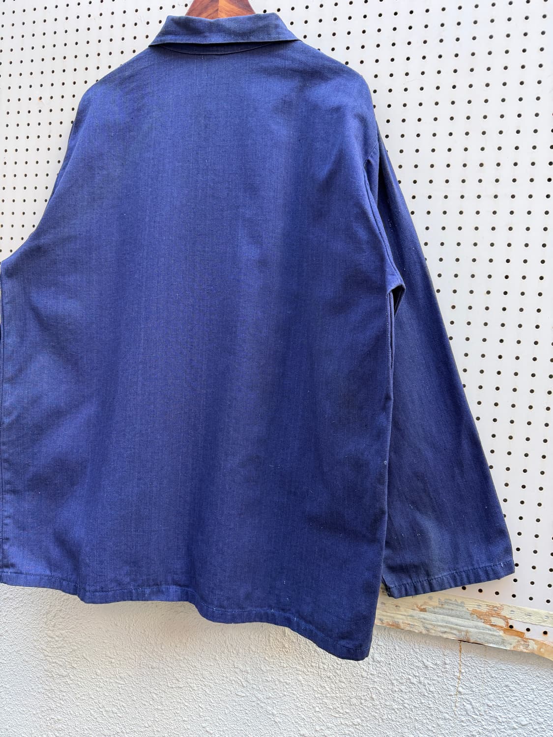 OLD EURO WASHED NAVY BLUE 빈티지 프렌치워크자켓 상품이미지8