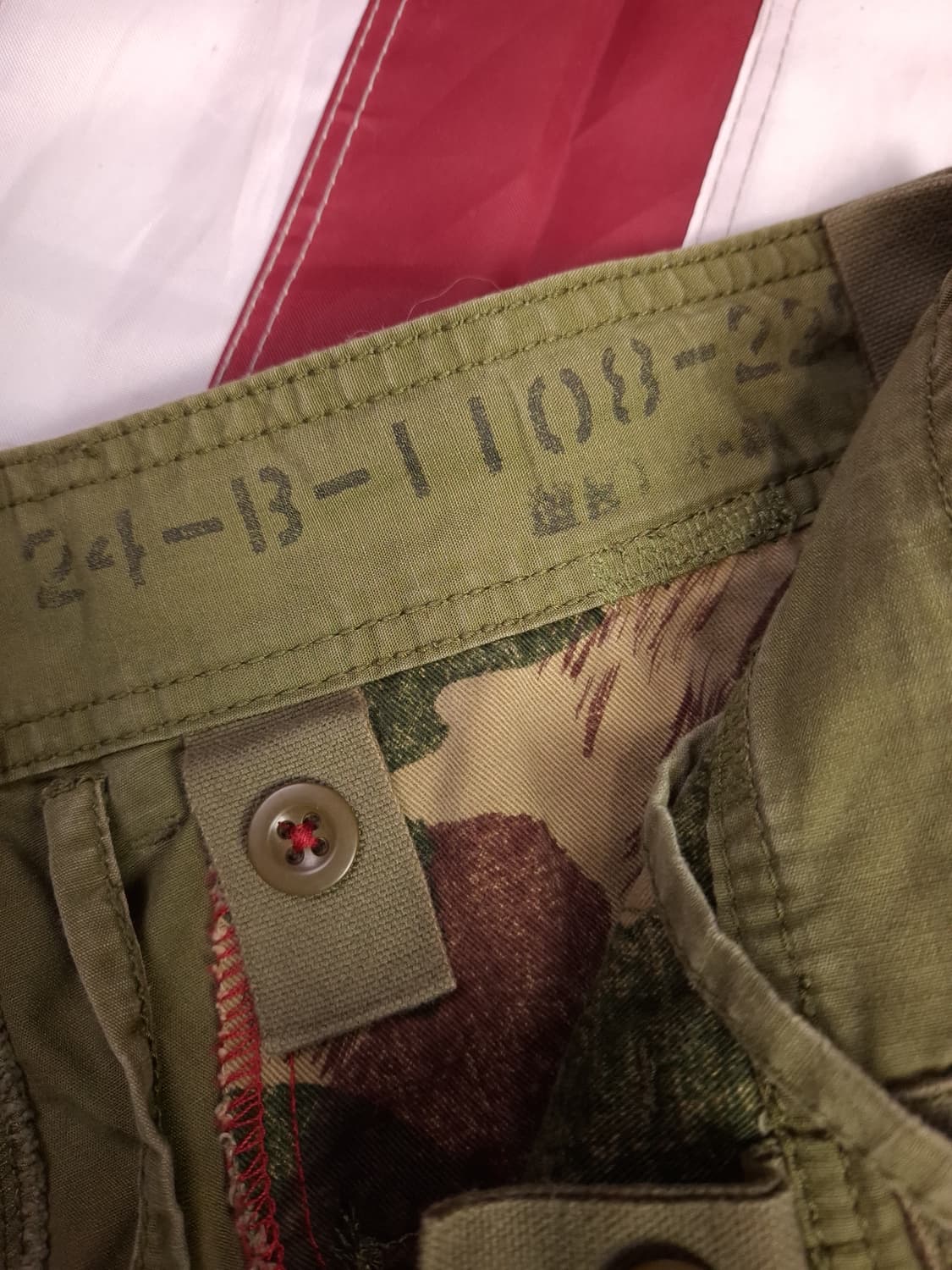 새제품급 오리지날 랄프로렌폴로 타이거 밀리터리 카고 반바지 상품이미지8
