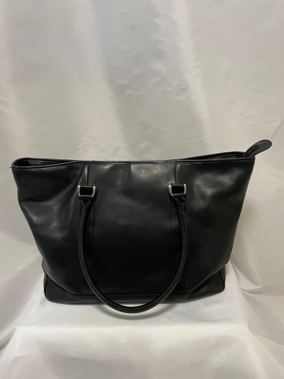 [D.O Archives] 90s 엘엘빈 토트백 라지 - 블랙 레더 상품이미지2