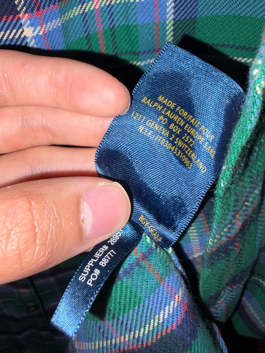 Polo Pyrex Flannel Shirt - Virgil Abloh 상품이미지7