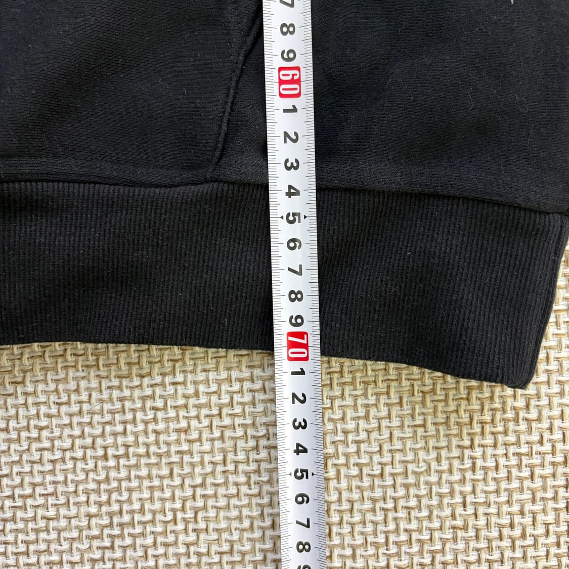 XL 스투시 블랙 베이직 후드티 0515D 상품이미지5