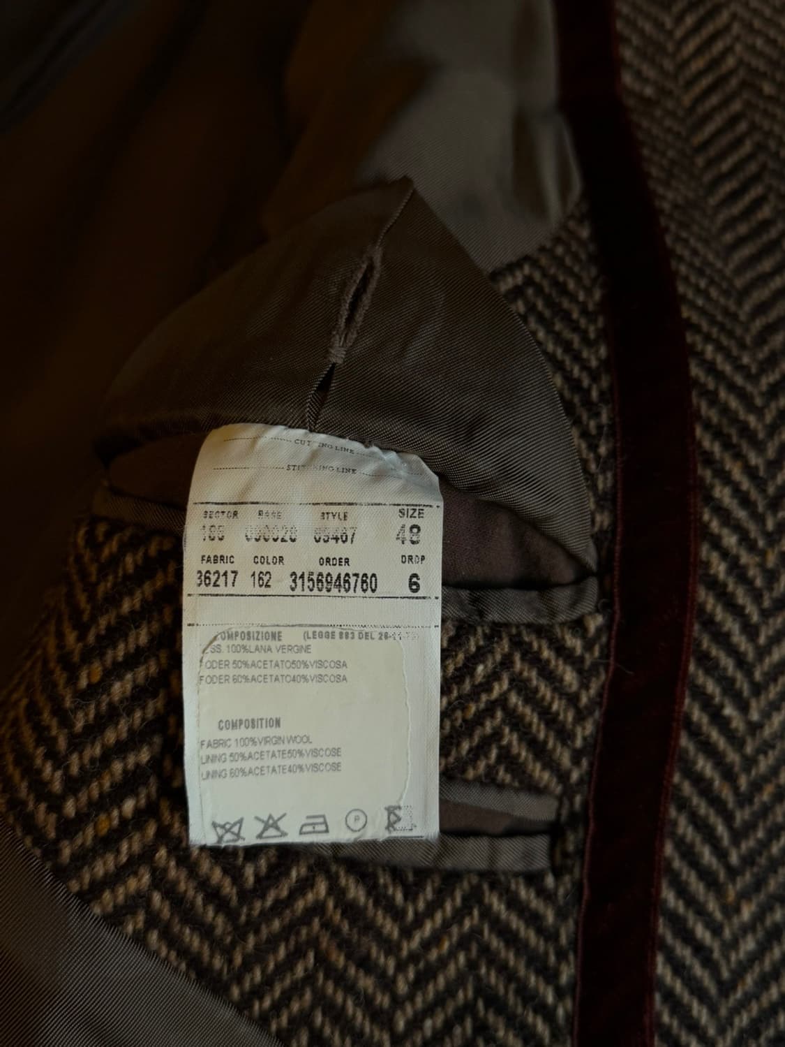 엔리코 포르미꼴라 더블브레스티드 코트 남성100 상품이미지9