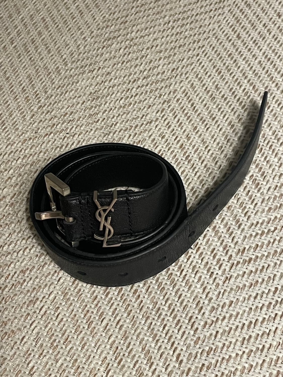 생로랑 모노그램 남성 벨트 상품이미지1
