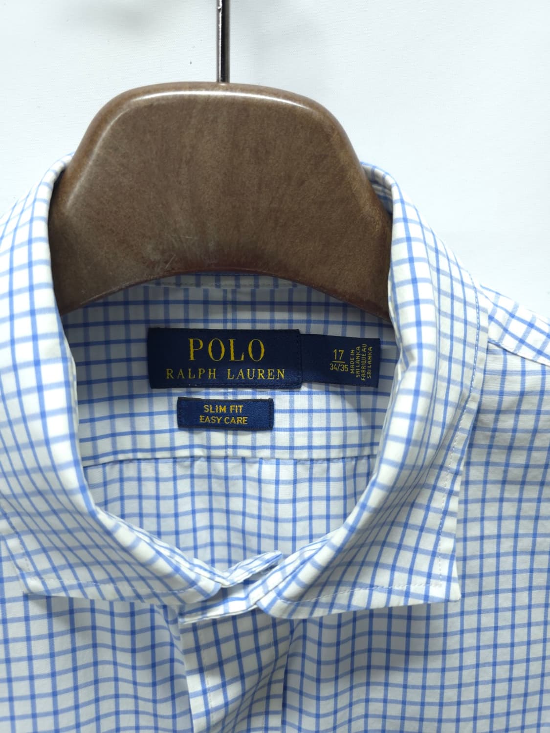 폴로랄프로렌 블루체크 셔츠 (110~115) 상품이미지5