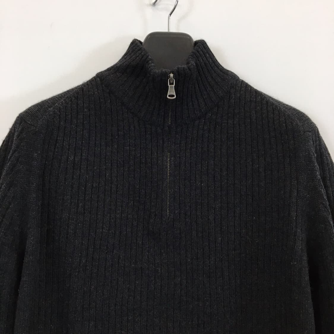 ck 캘빈클라인(국내판) 메리노울100% 하프집업니트 XL 상품이미지2