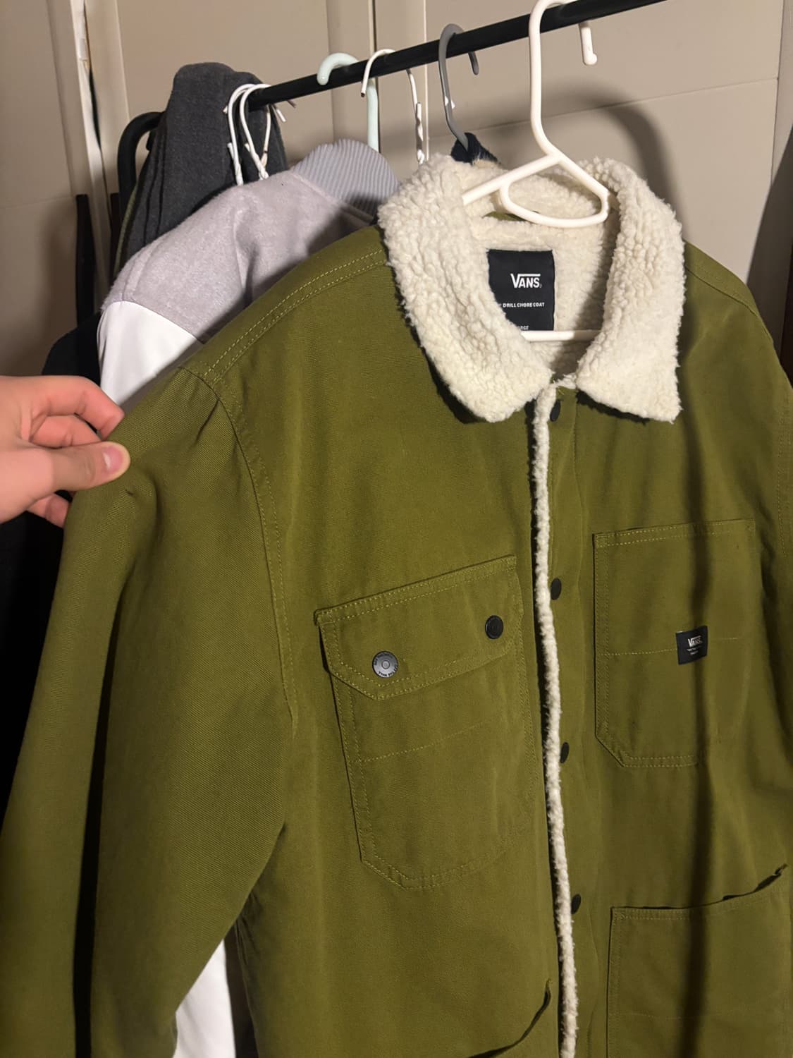 반스Drill Chore Coat Sherpa Jacket 상품이미지1