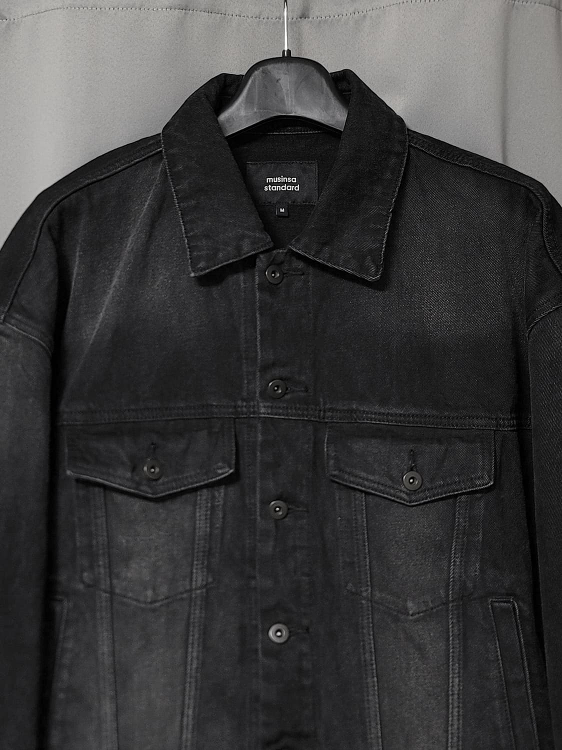 무신사스탠다드 엑스트라 오버사이즈 데님자켓 M 상품이미지3