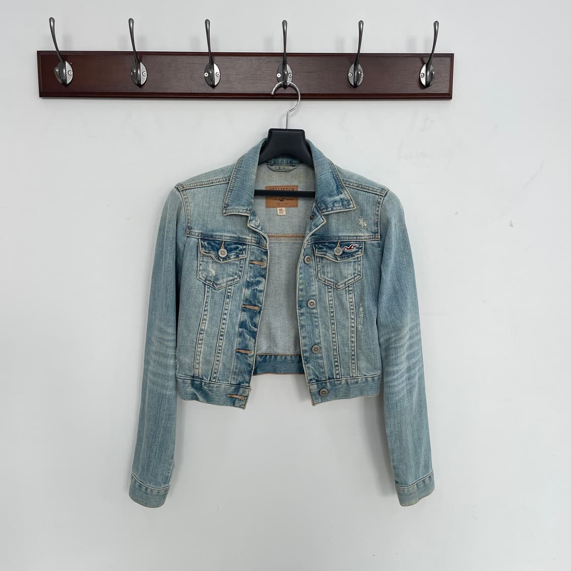 홀리스터 크롭 데님 자켓 상품이미지1