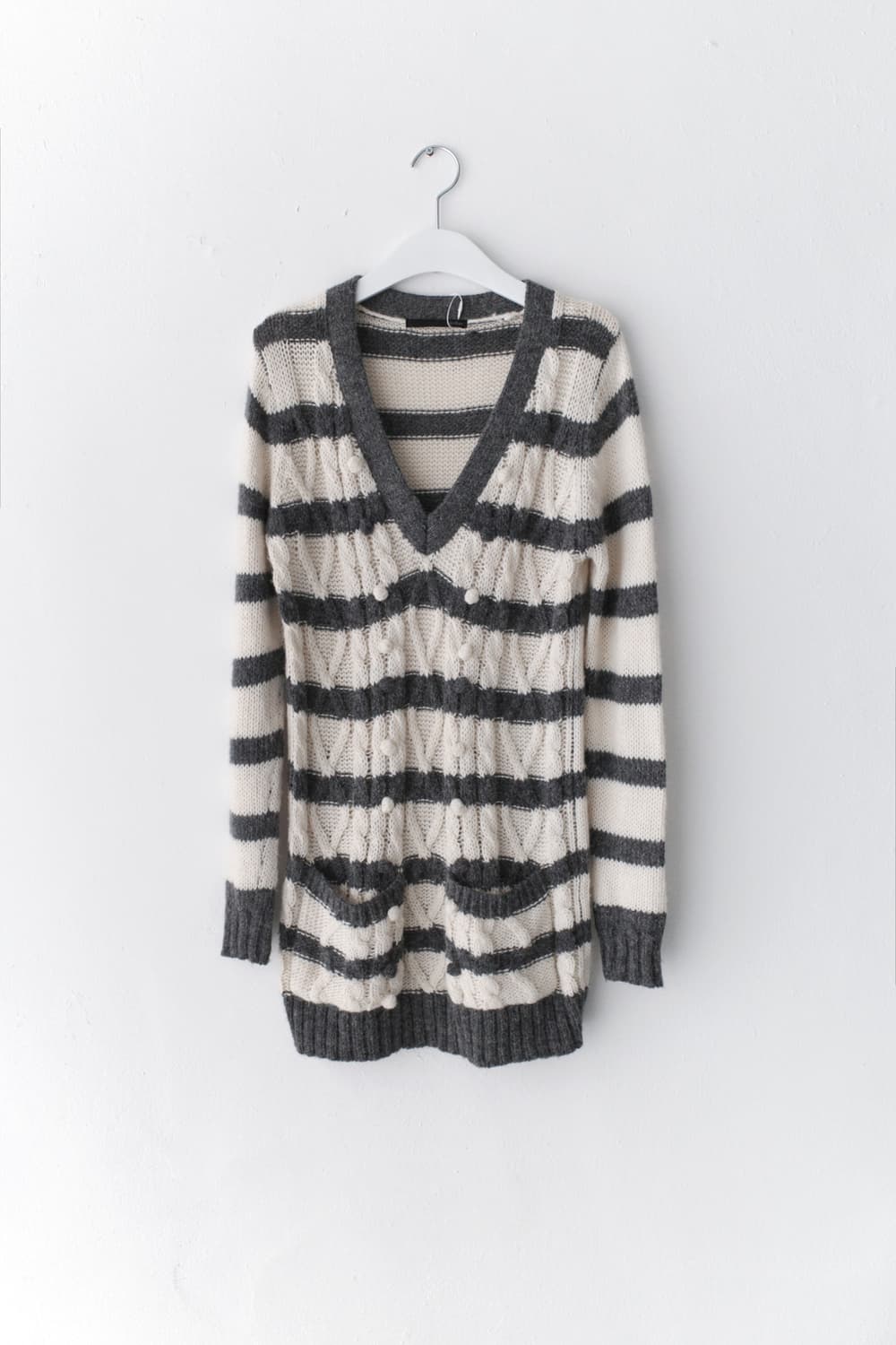 bubble pocket long knit 상품이미지1