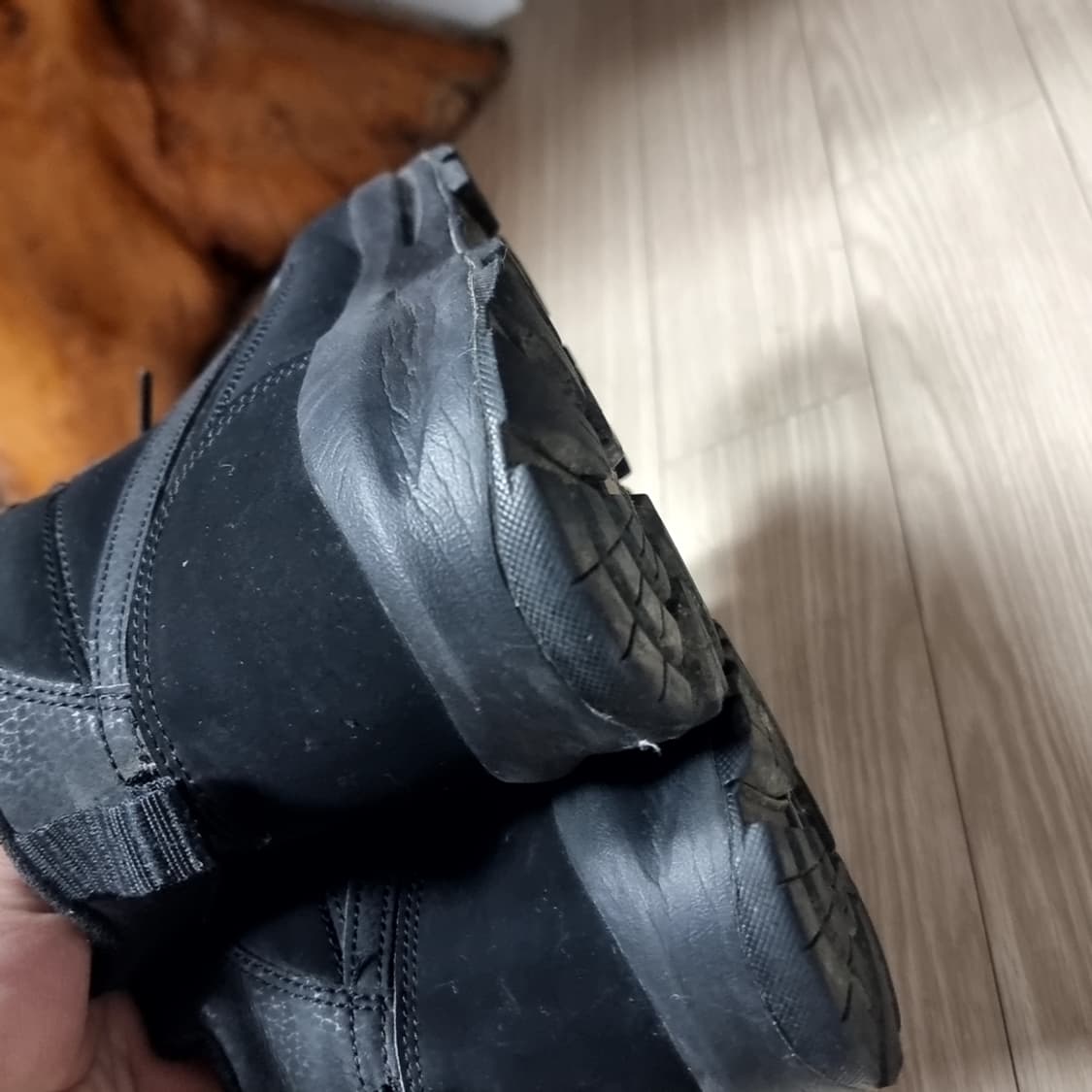 나이키 마노아 블랙 하이탑 운동화(270-275) 상품이미지5