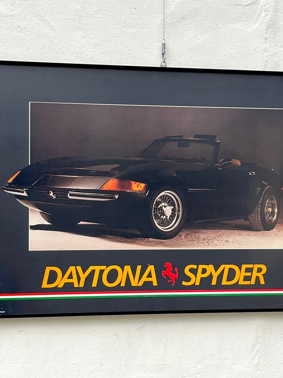 페라리 데이토나 스파이더 빈티지 포스터 (액자포함) 상품이미지3