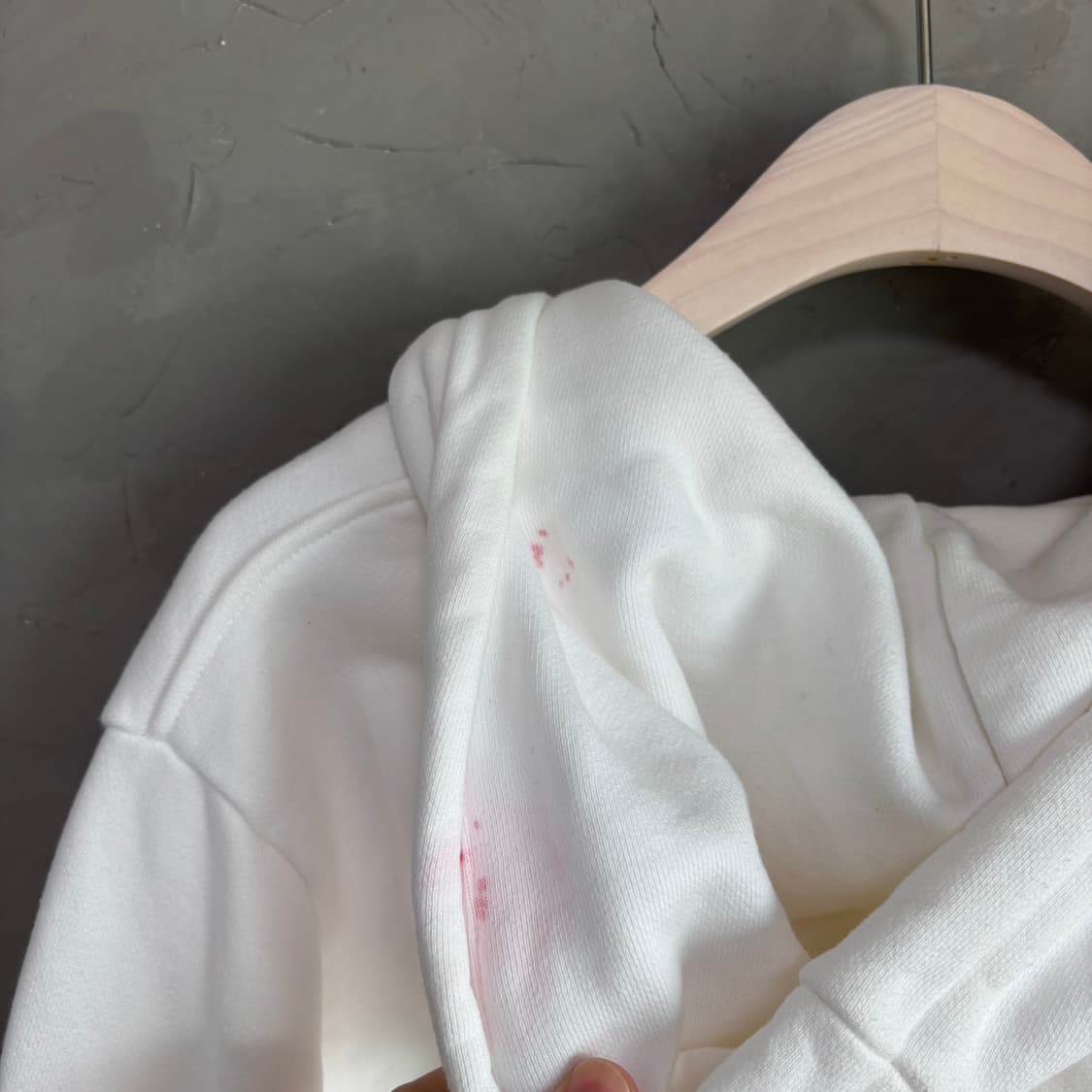 라코스테 후드집업 화이트 상품이미지4