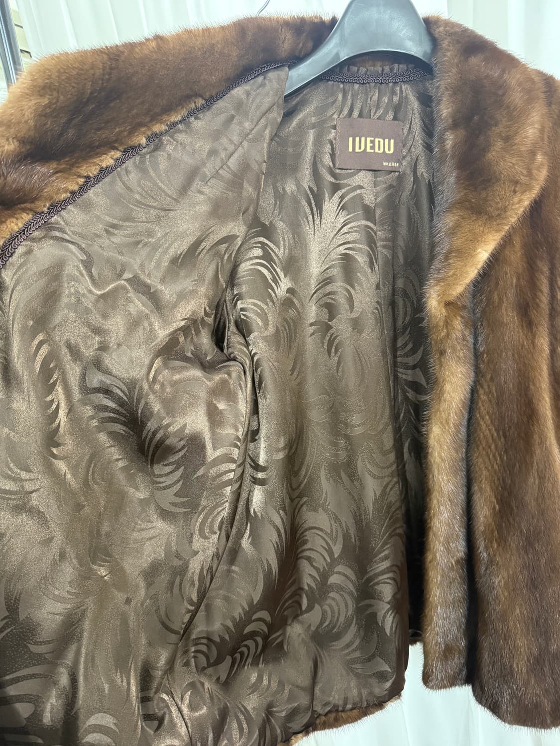 SAGA mink coat (brown) 상품이미지5