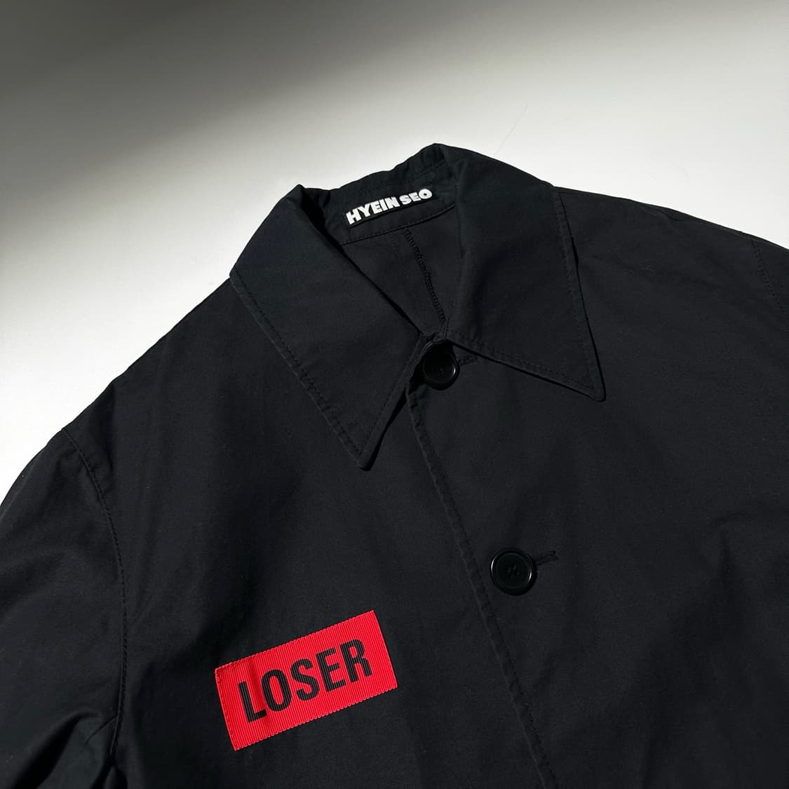 혜인서 패치워크 싱글 코트 상품이미지4