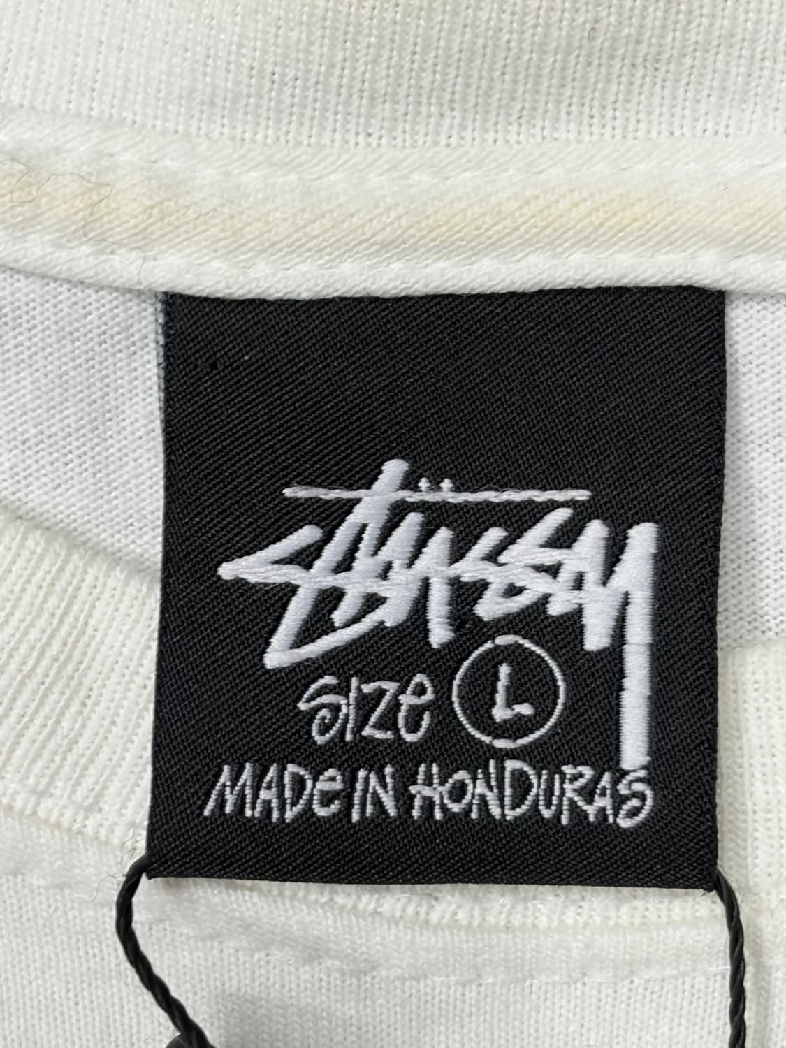 스투시 인터내셔널 화이트 반팔 티셔츠 상품이미지7