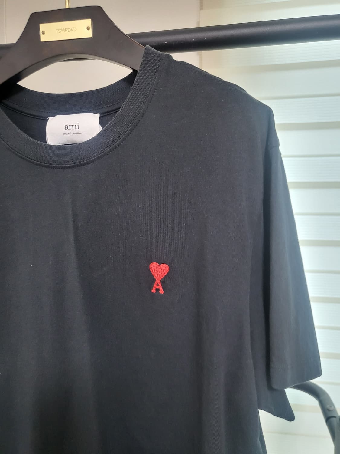 23SS 아미 스몰하트 로고 반팔 티셔츠 L 상품이미지3