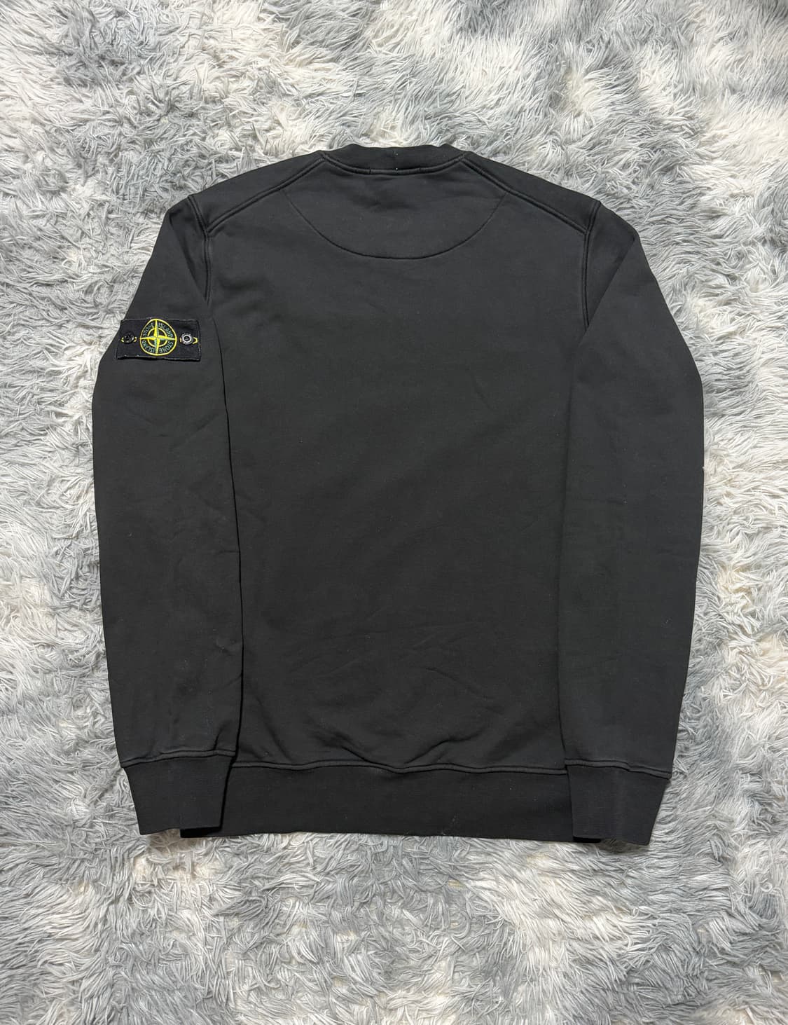 스톤아일랜드 맨투맨 블랙 {size L} 상품이미지2