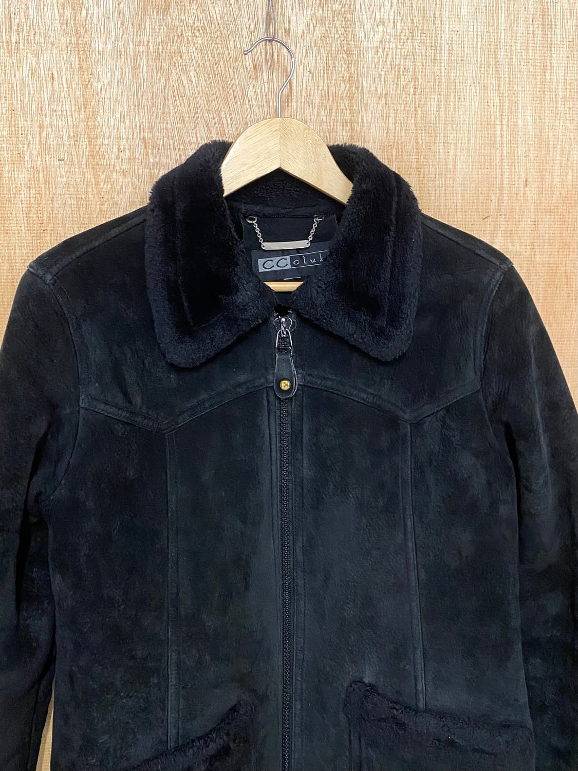 VTG leather western mustang 스웨이드 웨스턴 무스탕 상품이미지3