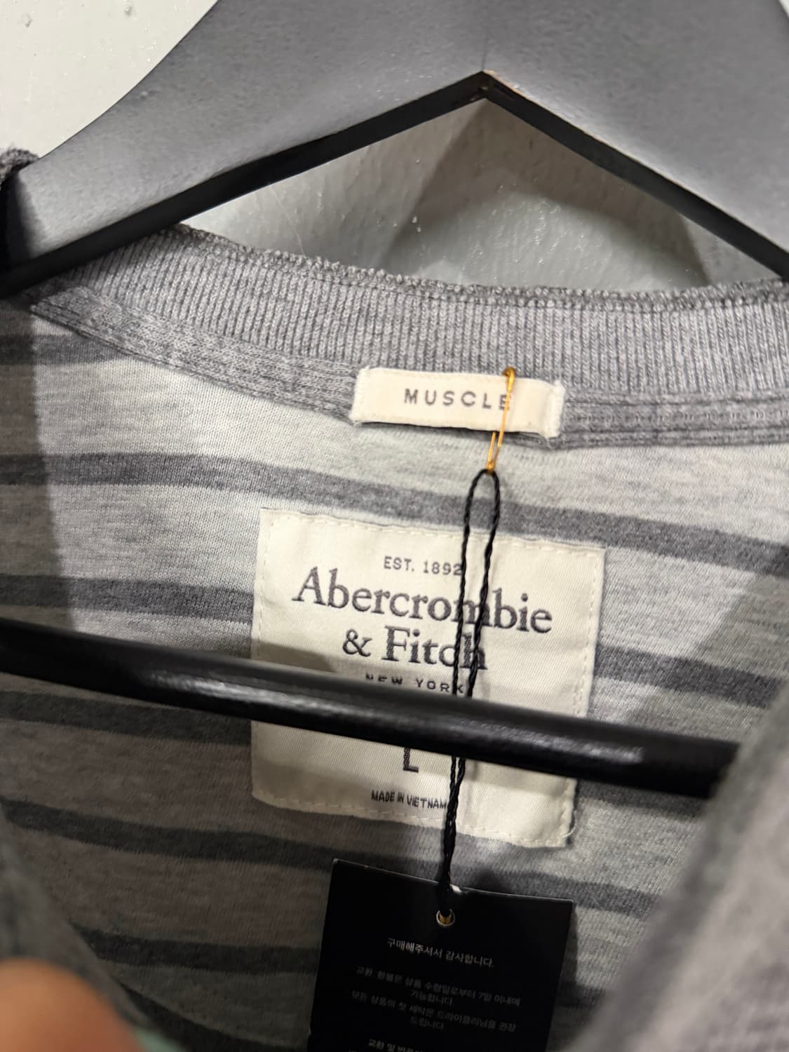 Abercrombie button-up waffle sleeve 상품이미지8