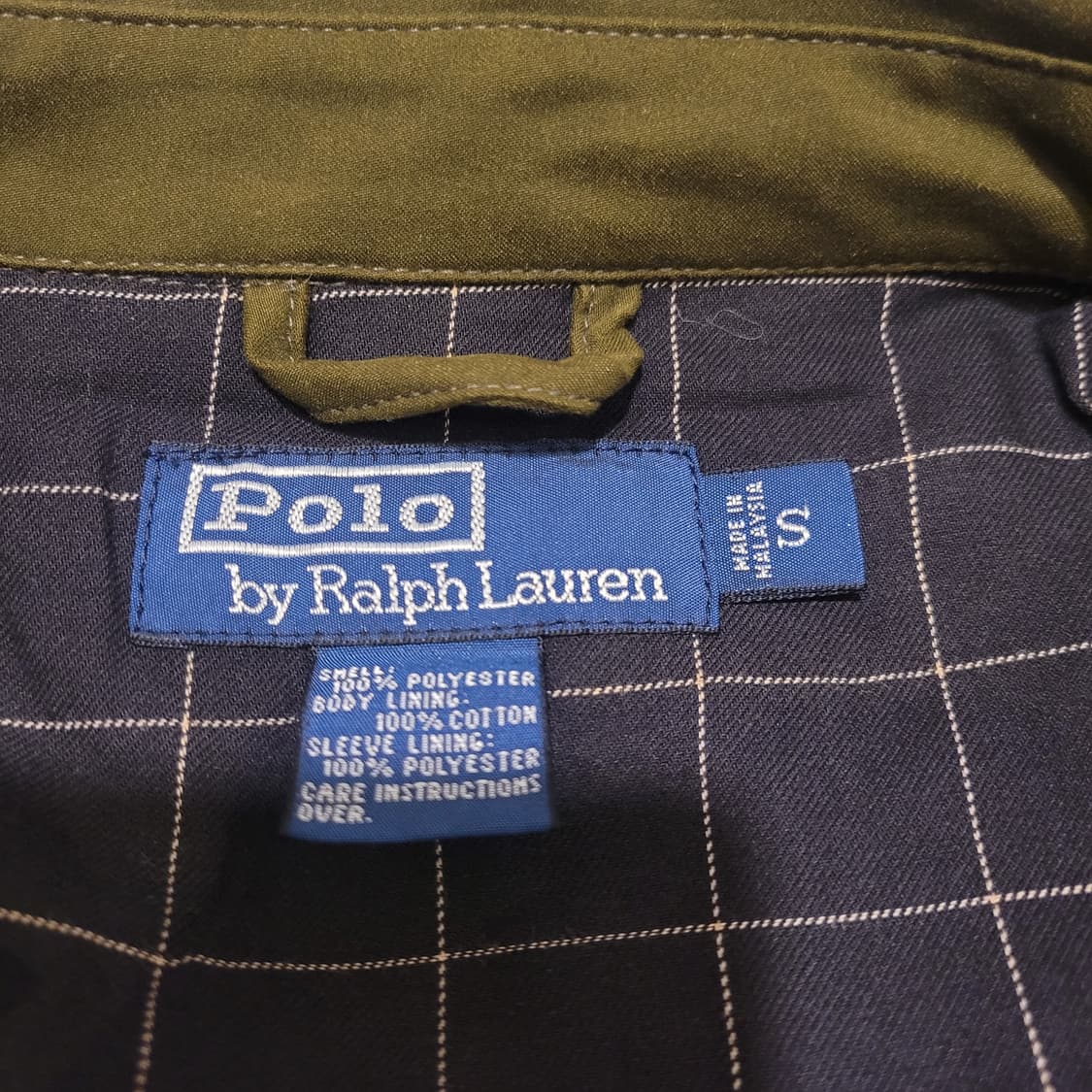 폴로랄프로렌 폴리쉘 블루종 자켓 S 상품이미지6