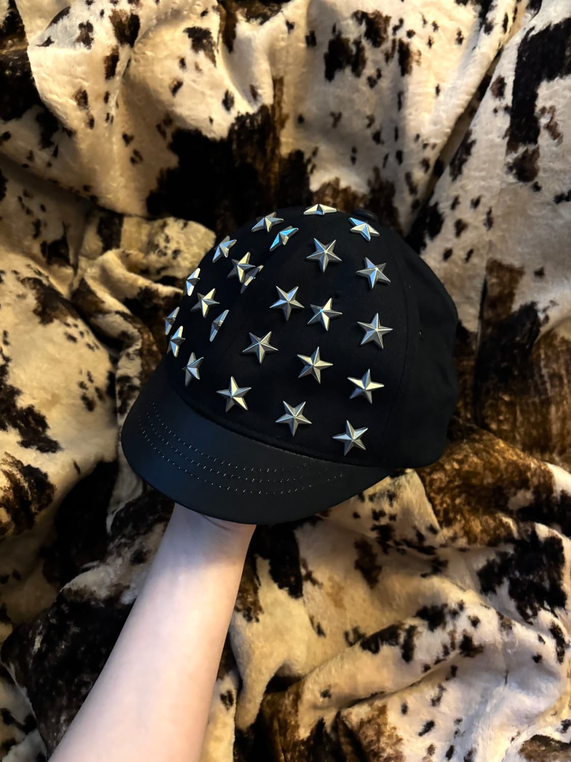 [Metallic Star Stud Cap] 별 스터드 캡모자 상품이미지4