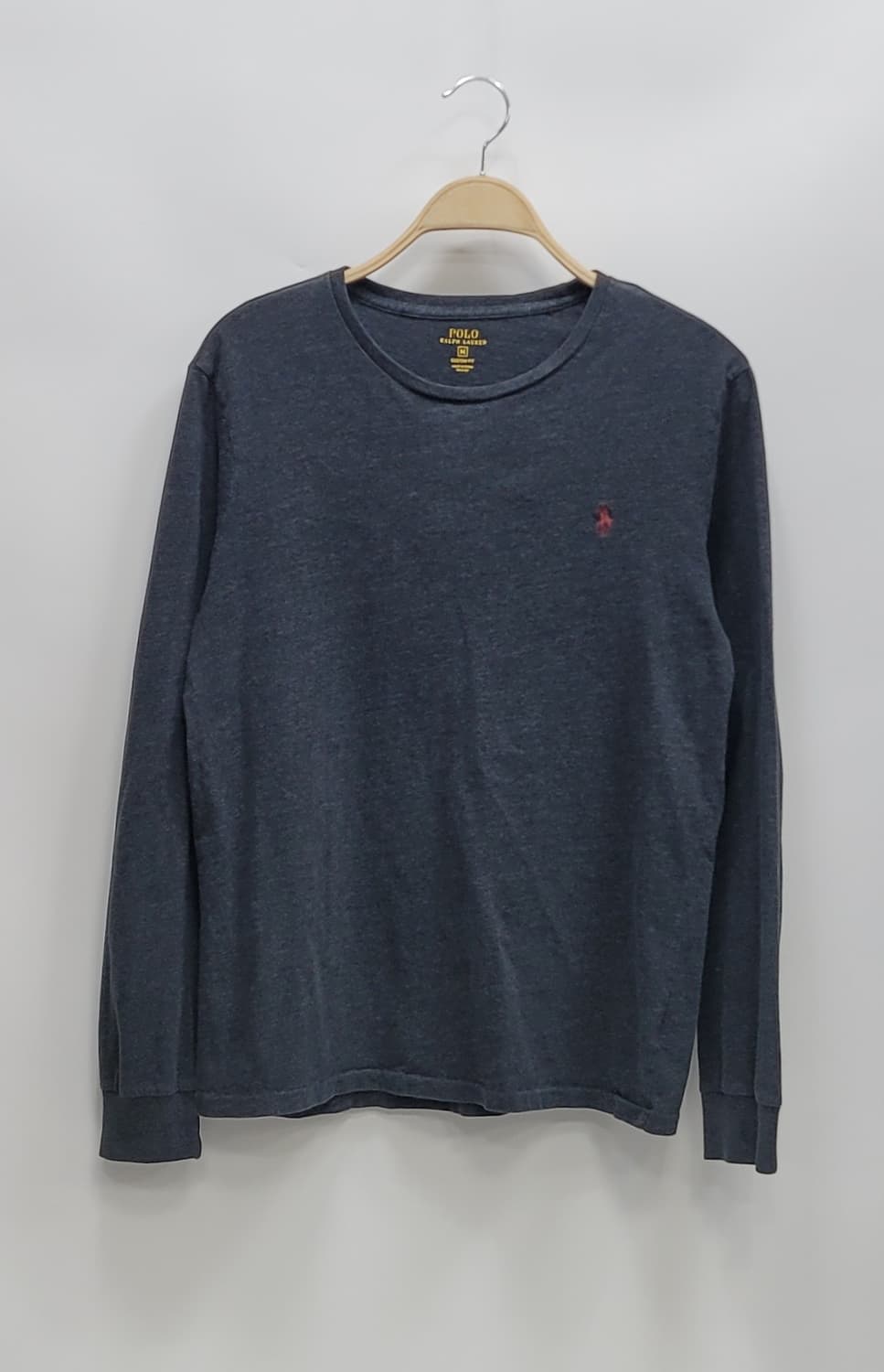 POLO 폴로 랄프로렌 레드 포니 커스텀핏 티셔츠  / 남 M 차콜
 상품이미지1