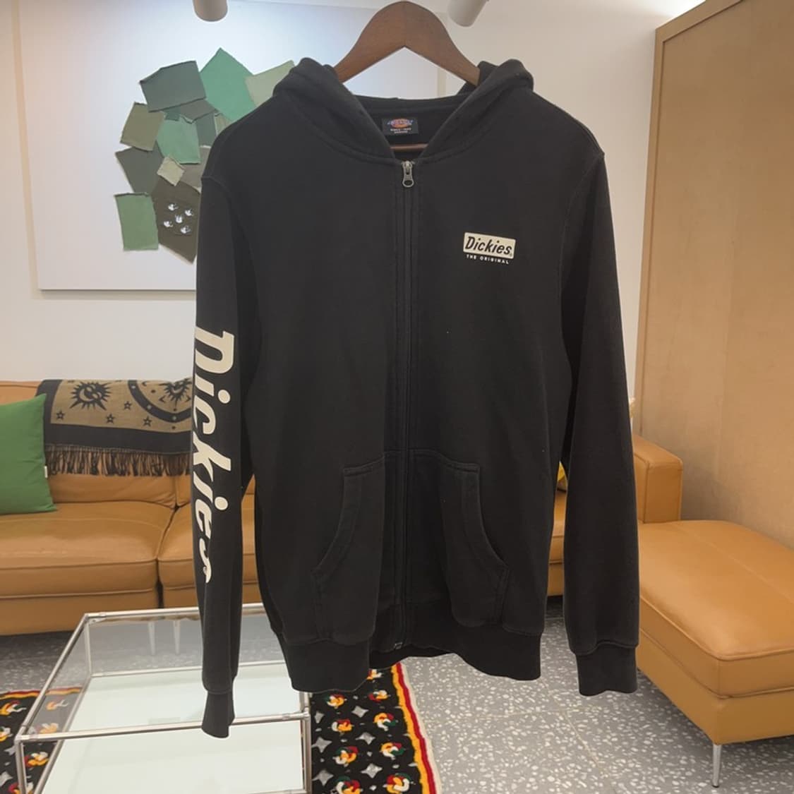 디키즈 올드스쿨 사이드 스펠 로고 후드집업 M C06603 상품이미지3