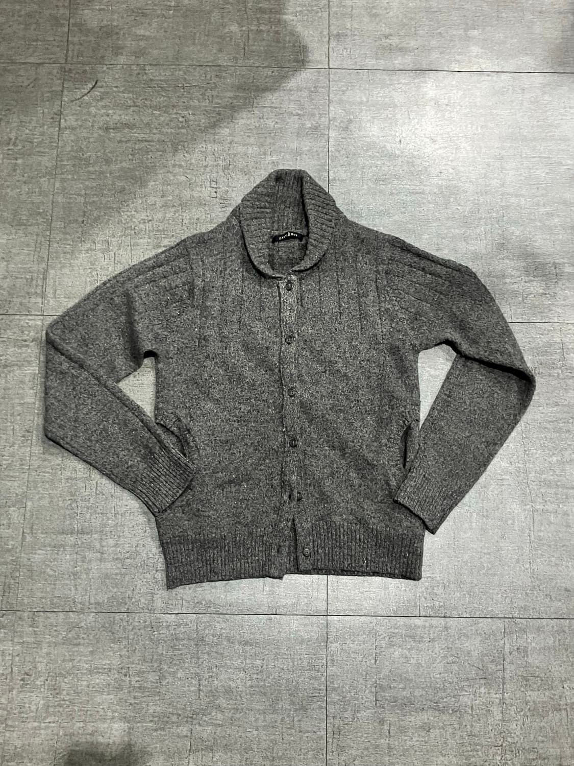 Eastboy 이스트보이 올드스쿨아메카지 숄카라 니트가디건 상품이미지1