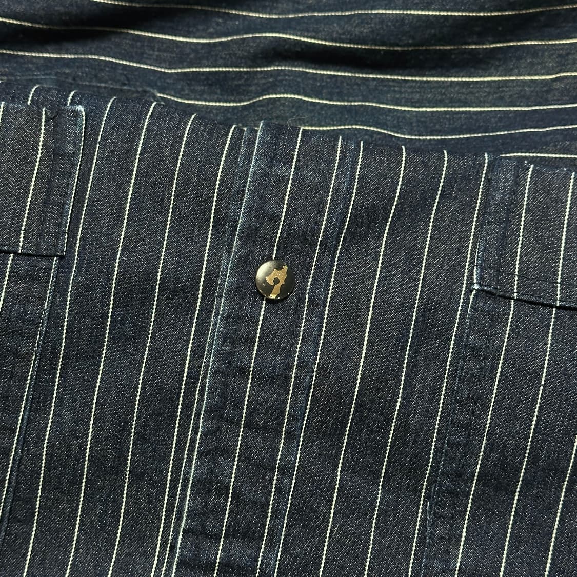 파르티멘토 데님 스트라이프 셔츠 자켓 상품이미지9