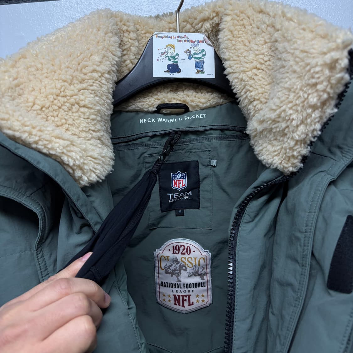 NFL 패치 패딩 상품이미지5