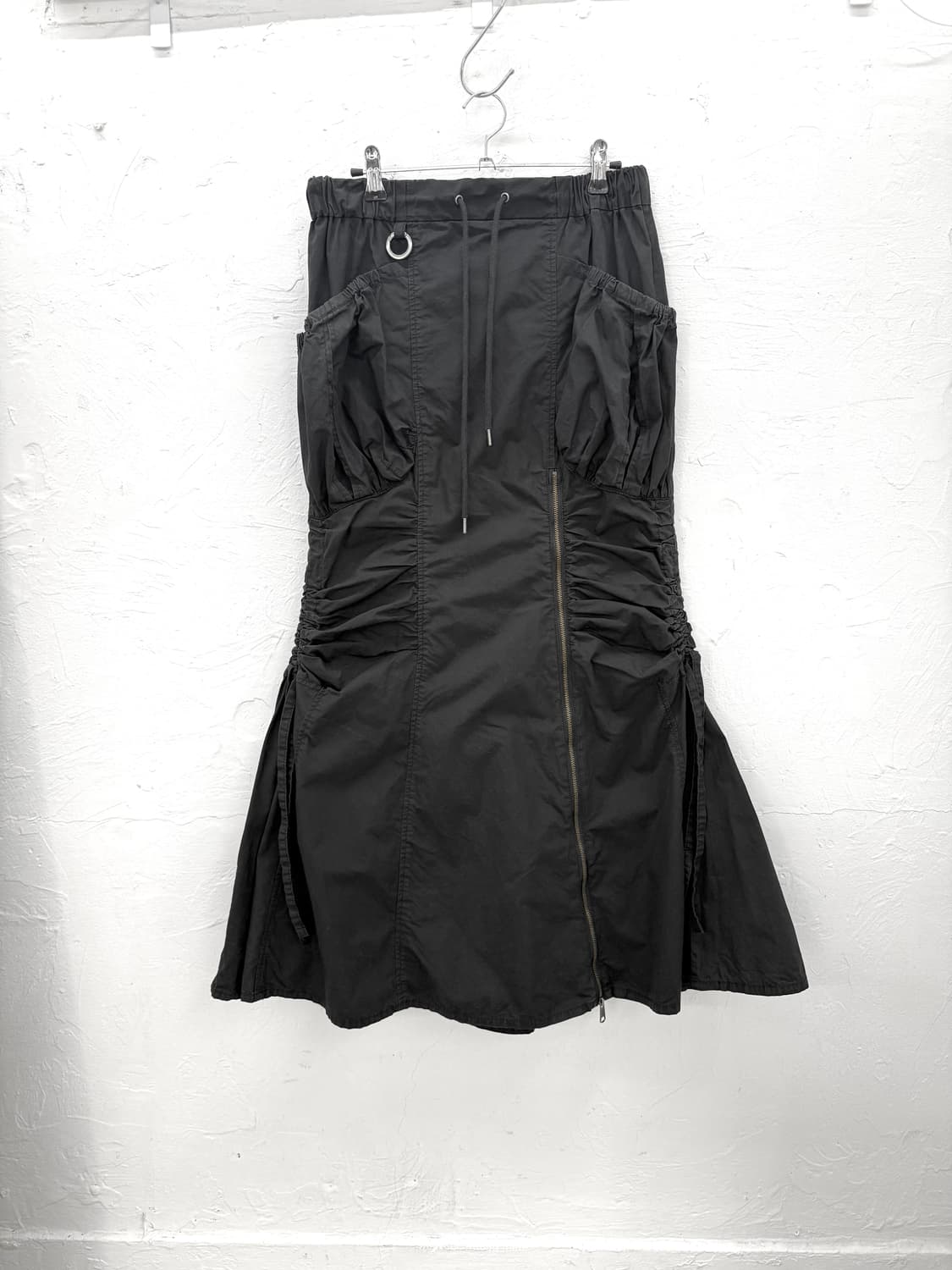 sly 셔링 집업 스커트 상품이미지1