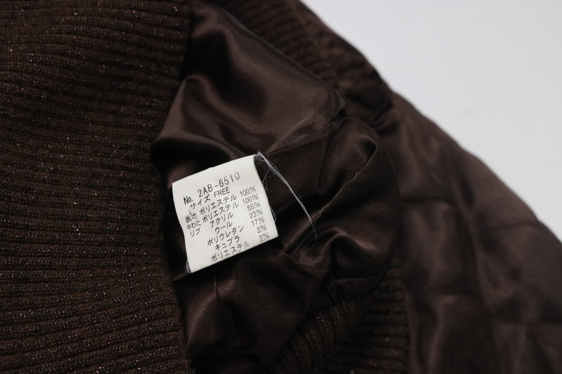 히스테릭글래머 자수 퀼팅 자켓 상품이미지9