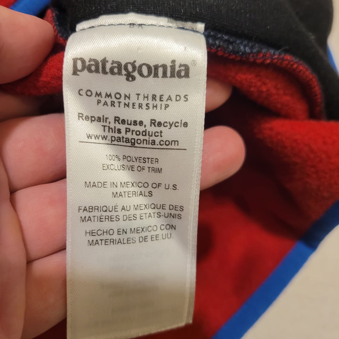 파타고니아 신칠라 플리스 베스트 2XL 상품이미지5