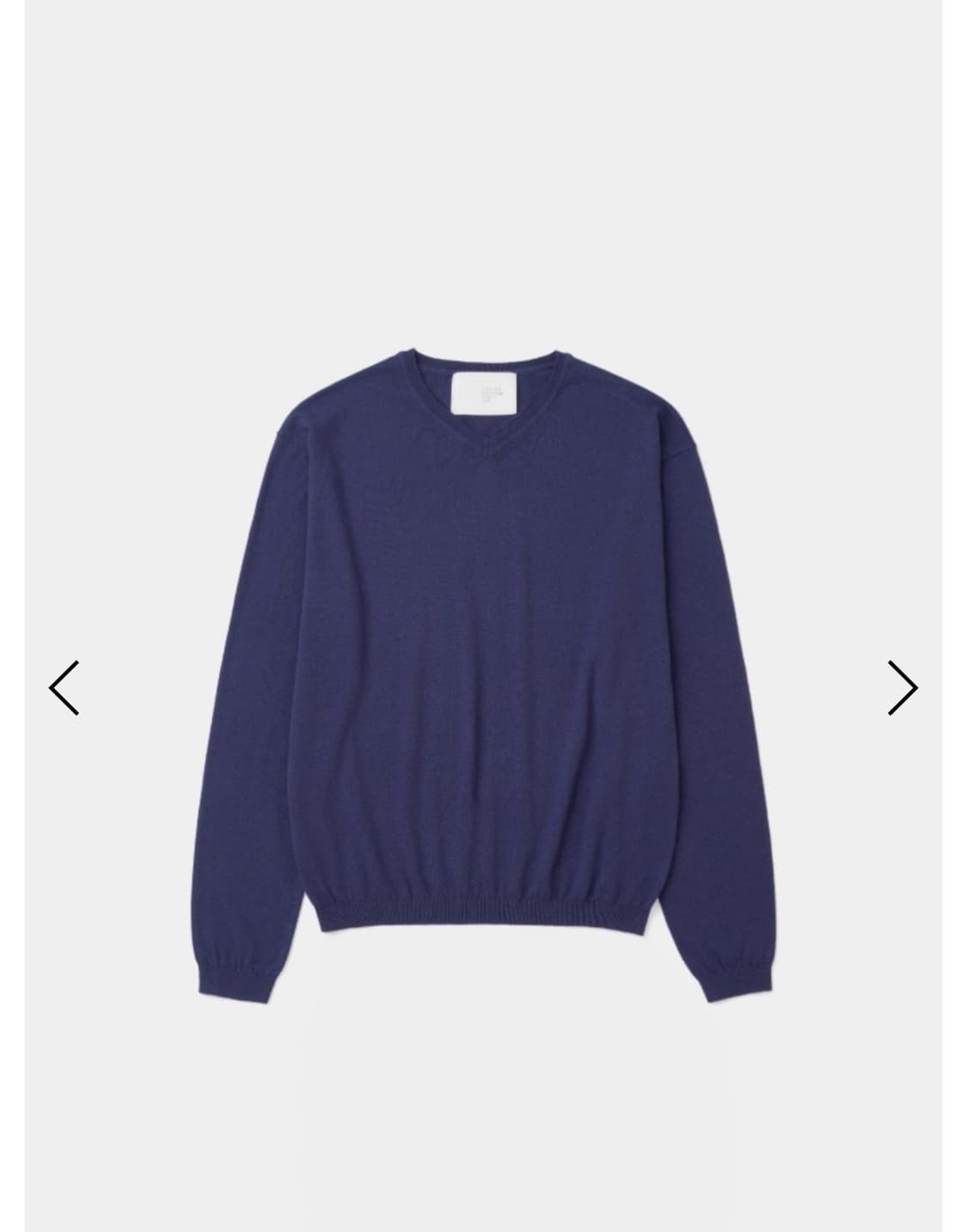 강정석 브이넥니트 50사이즈 상품이미지1