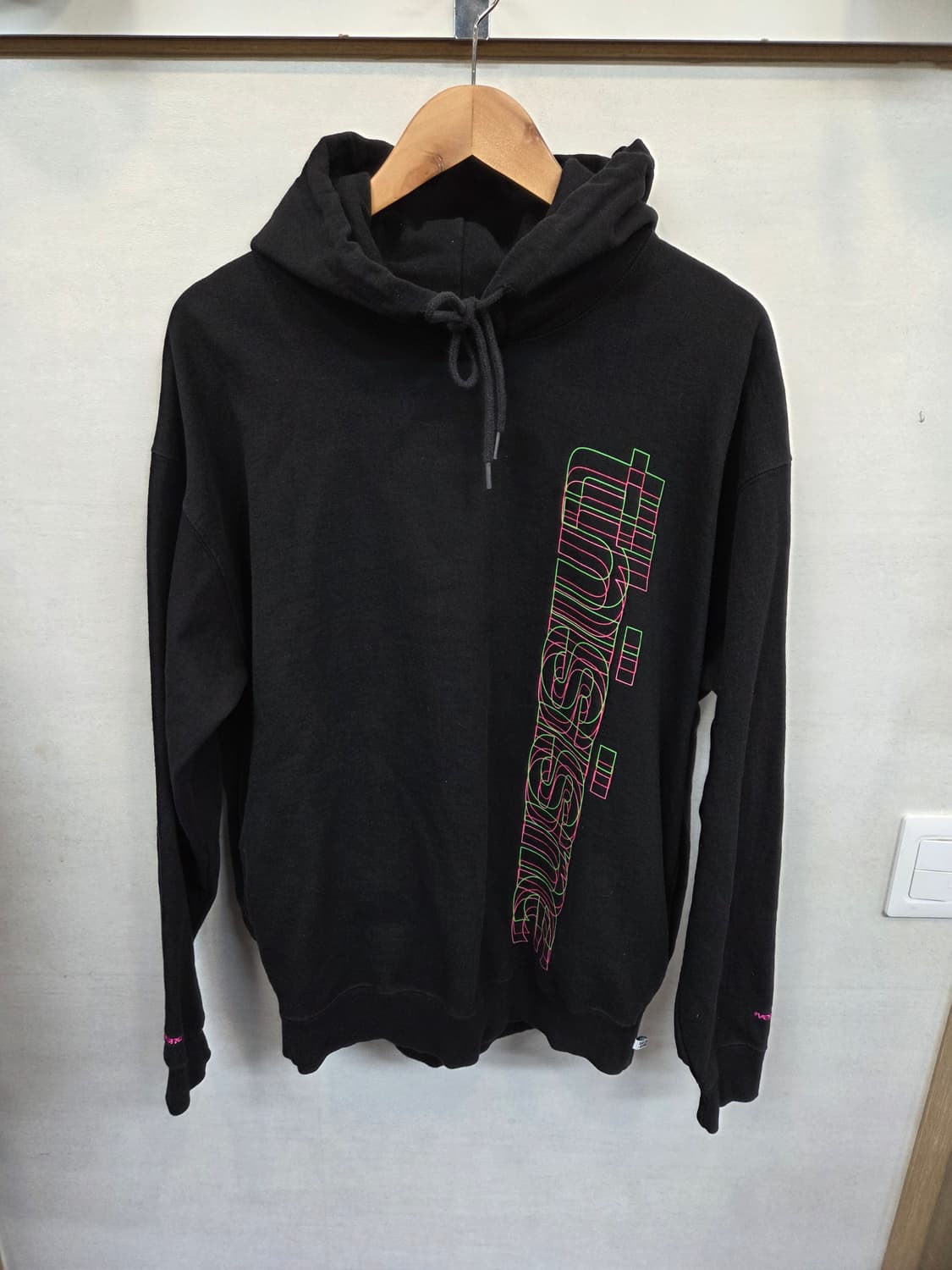 디스이즈네버댓 입체로고 사이드포켓 후드티 L 상품이미지1