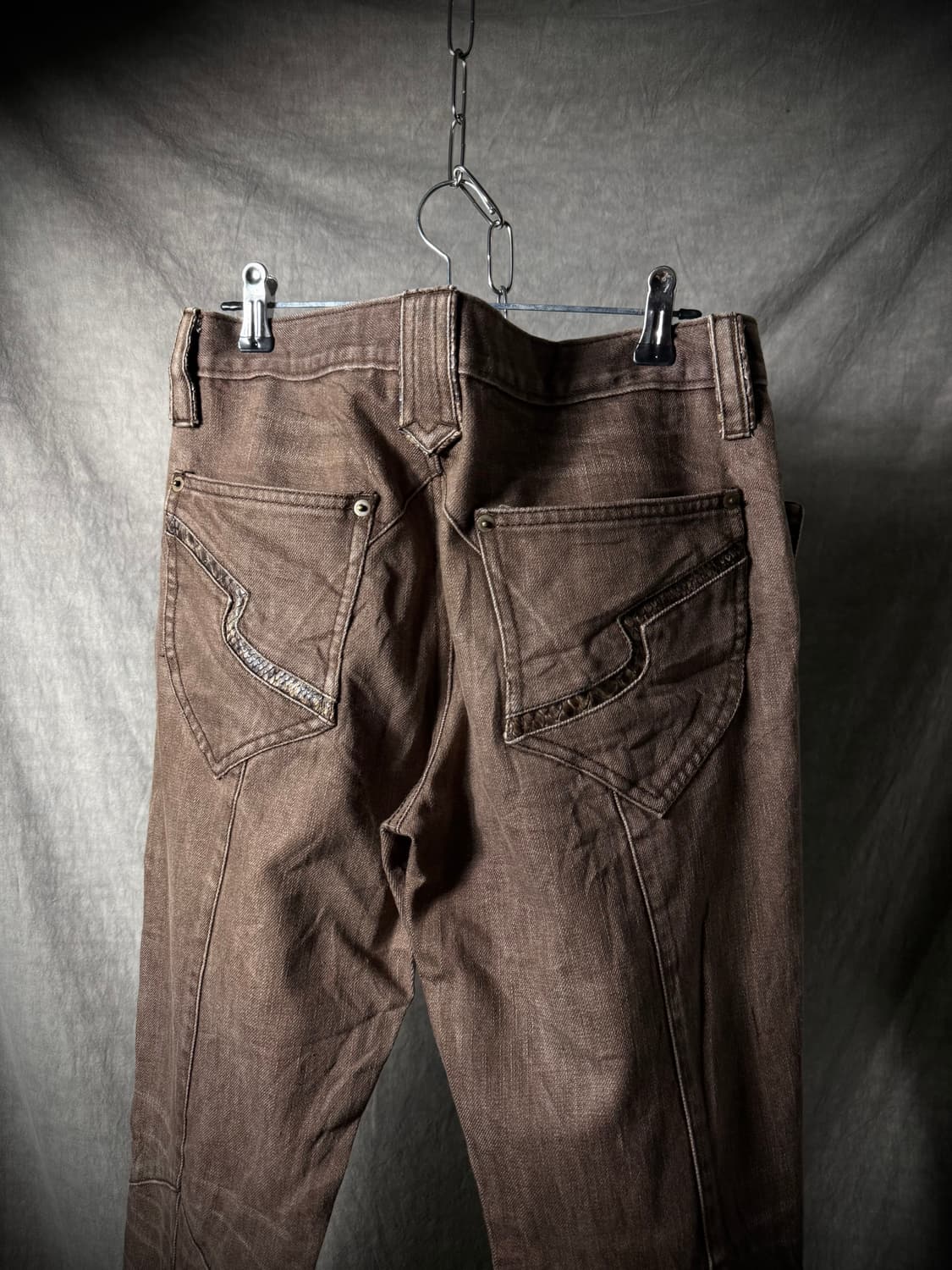 Semantic Design Brown Bootcut Pants 상품이미지8