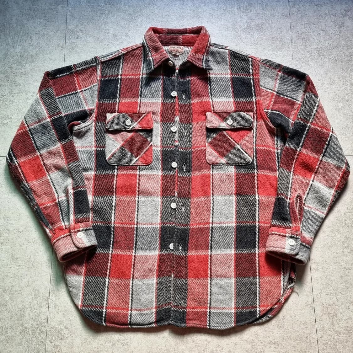 더블웍스 (by Ware House) 헤비코튼 플란넬 셔츠 38sz 상품이미지1